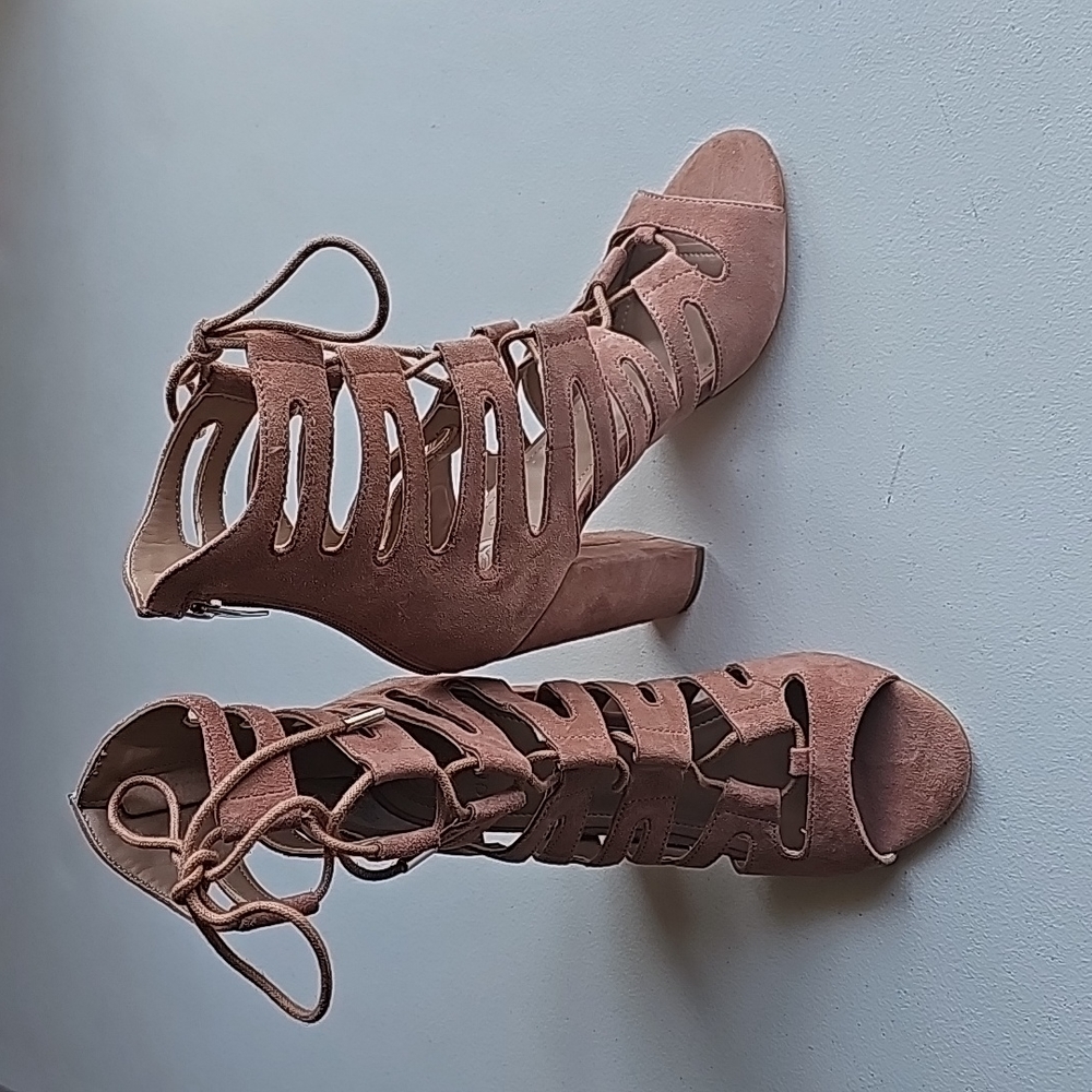 NWOT Guess Swede Caged Heels